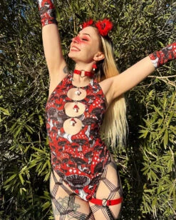 Secret Of Life Mushroom Bodysuit Set -Iheartraves Sale Store thewild.pixie